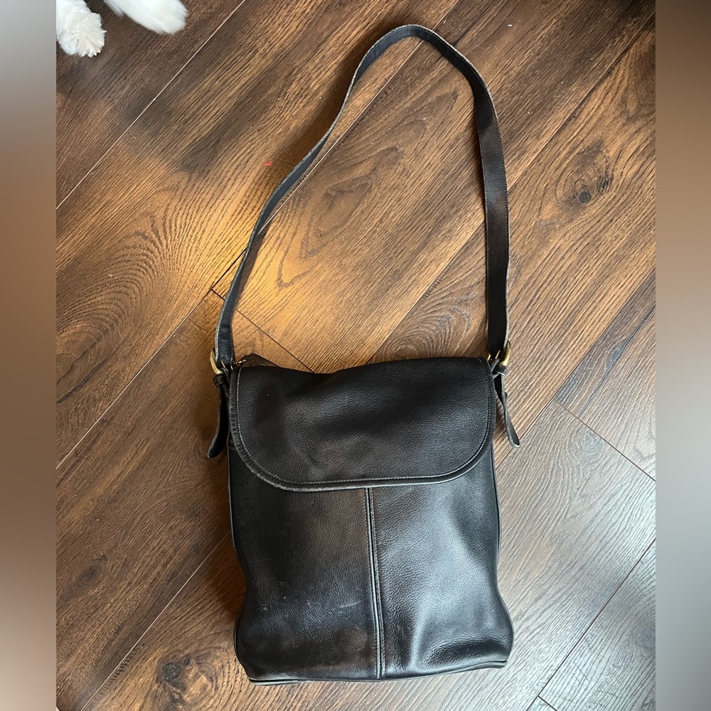 Coach 4115 vintage Whitney Black Leather Shoulder Bag